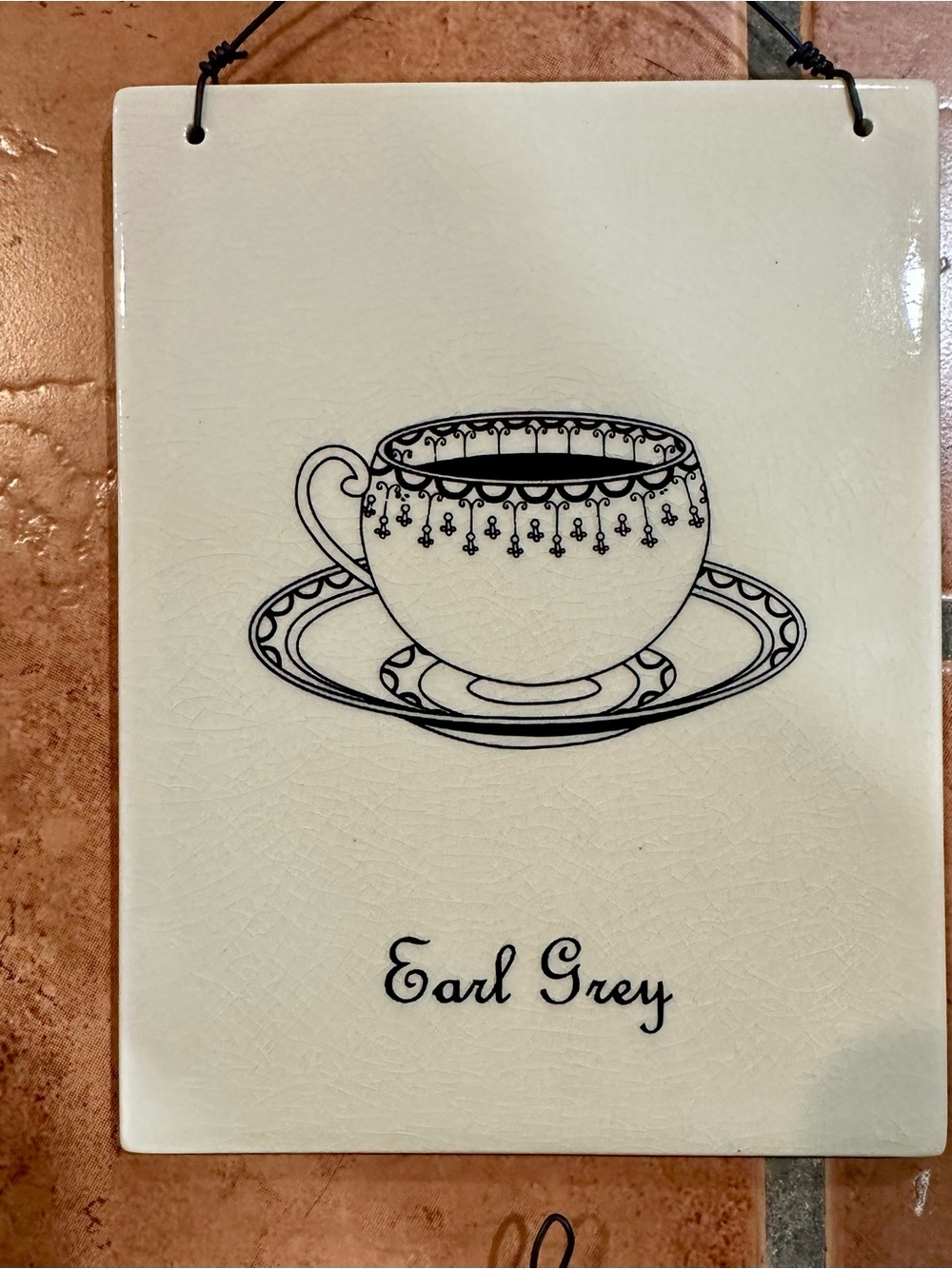 Teacups Tiles Wall Decor - Picture 2 of 7